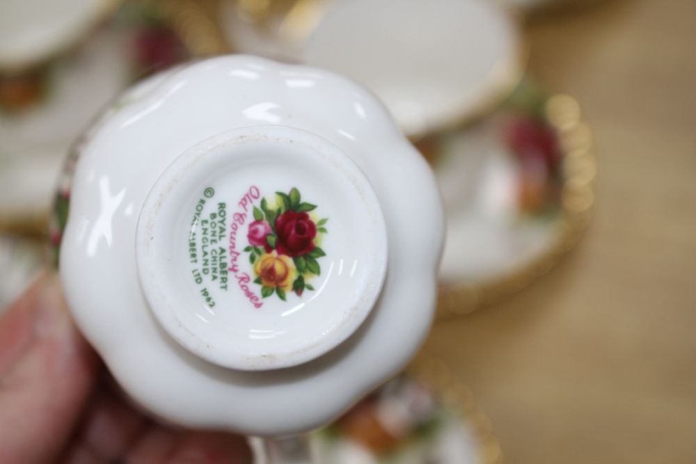 A collection of Royal Albert Old Country Roses tableware (73 pieces),